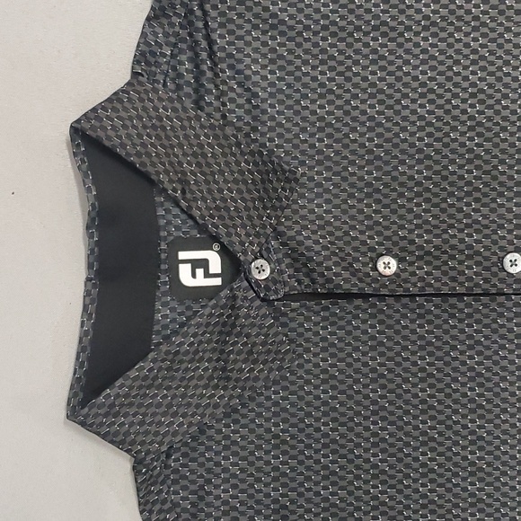 FootJoy Grey and Black Golf Polo Features "Seth Bullopen Gof Tournament" Size XL - Picture 3 of 7